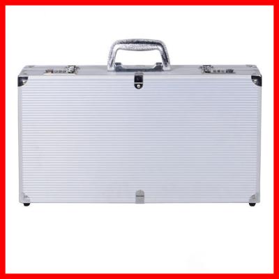 China Silver Aluminum Briefcase Mechanic Tool Box for sale