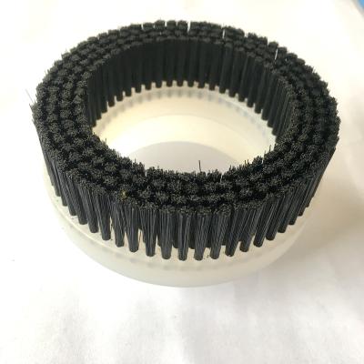 China Wheel Brush Industrial Circle Cleaning Abrasive Nylon Cleaning Brush for sale