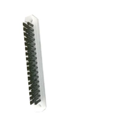 China Modern Customized Plastic Lath Plate Nylon Bristle Base Special Shaped Brush for sale