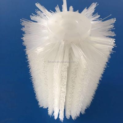 China Nylon Bristle Cylinder Brush Cleaning Roller for sale