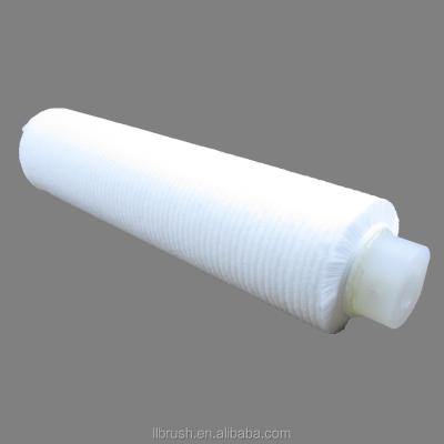 China Factory Bristle Nylon Roller Industrial Cleaning Brush Cover Without Shaft for sale