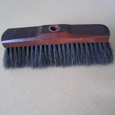 China Home Wooden Handle Horse Hair Broom for sale