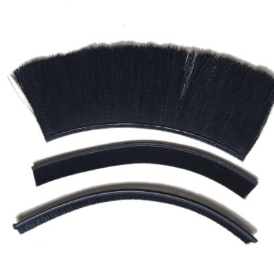 China Flexible Plastic Support Nylon Brush Made In Modern Bristle Tape Factory for sale