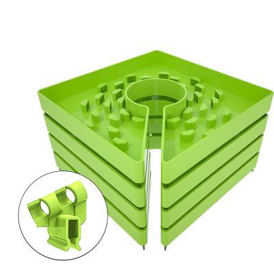 China Eco-Friendly Garden Plant Grow Cap For Rockwool Cube Nursery Trays And Lids for sale