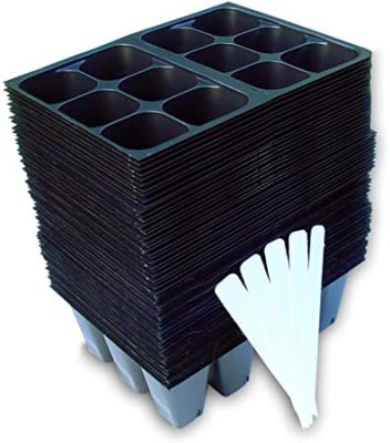 China Eco-friendly 12 Cell Seed Trays Seedling Starter Planting Trays for sale