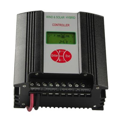 China 600W 24V 48V Solar Hybrid Charger Controller Hot Sale MPPT Wind Turbine Charge Controller 100W for sale