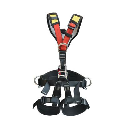 China Climbing/caving/rescue/rappelling outdoor personal protective climbing seat belt with waist support for sale