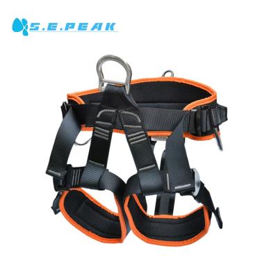 China Climbing/caving/rescue/rappelling Abrasion-resistant and light-resistant full-body safety belt for wind power safety harness for sale