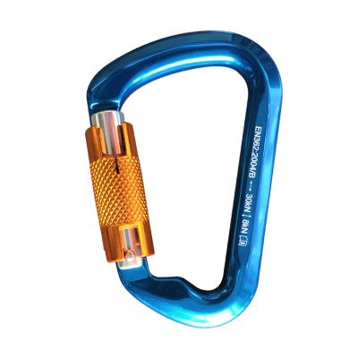 China Heavy Industry Factory Wholesale Light Metal 30KN Carabiner Mini for sale