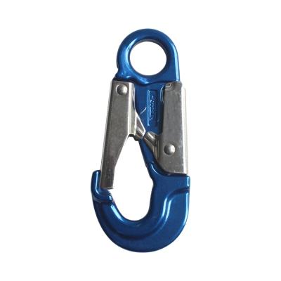 China Heavy Industry Aluminum Alloy Anodized Camping Climbing Snap Hook 25KN Quick Release Hooks for sale