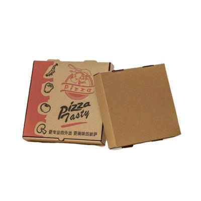 China OEM Recyclable Factory Eco Friendly Custom Printed 6 7 8 9 10 11 12 13 16 18 Inch Kraft Tray Take Out Boxes, Wholesale Pizza Boxes for sale