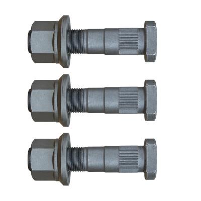 China Baostep Wholesale Truck Dorse Truck Wheel Bolts and Nuts M22X1.5X100 for Dorse Spare Parts for sale