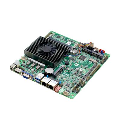 China Mini PC Yanyu I5 I7 itx mainboard 2 LAN 6 COM 2 LVDS slim embedded industrial motherboard mini PC with CPU for sale