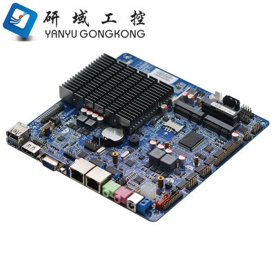 China ITX-M56_2L Intel J1900 Quad Core CPU X86 2 LAN LVDS VGA H-DMI Slim Client Desktop Itx Desktop Board Board for sale