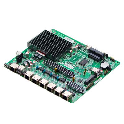 China Server/workstation Pfsense J1900 motherboard 6LANS firewall router mainboard pfsense router mainboard for sale