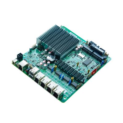 China Yanyu 4 Ethernet Ports Lan Ports Pfsense Pfsense Firewall Fanless Mini Firewall PC Motherboard Fanless Motherboard for sale