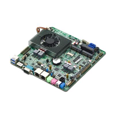 China Mini PC I3 I5 I7 all in one mainboard X86 recessed 2 ethernet ports industrial thin client itx mini motherboard for sale