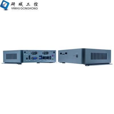 China N1619Z NUC X86 J1900 Dual Core Industrial Quad Display Mini PC BOX Computer Babrebone System Fanless for sale