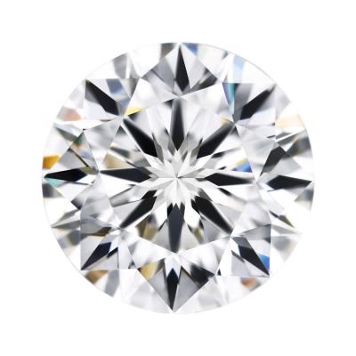 China Sparking ZKZ CVD Diamonds wholesale E VS1 2E round brilliant cut hpht cvd synthetic large size 6.39ct lab grown diamonds for sale