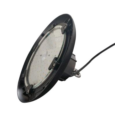 China Warehouse Die Casting 5 Years Warranty UFO Led High Bay Lighting 150w 135lm/w Basketball Gym UFO Led Highbay Lighting for sale