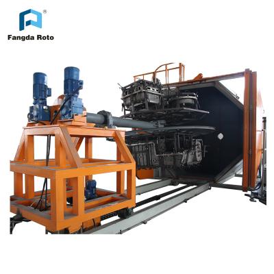 China Factory rotation molding machine septic tank furnace rotomolding machine for sale