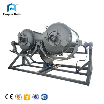 China Factory Fangda Brand Open Flame Rock n Roll Spinning Casting Machine for sale