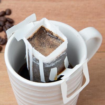 China Ear Coffee Tea Filter Bags Disposable Hanging Portable Hanging Coffee Drip Bag for sale