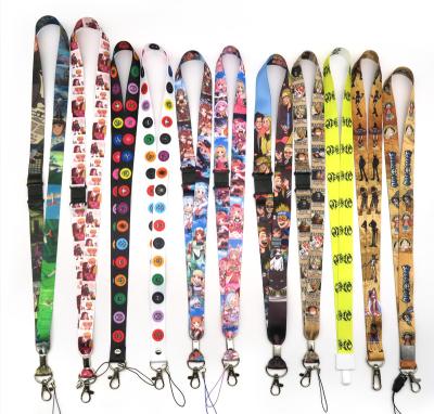 China Nylon Killer Disneying Lanyard Harry Potter Anime Lanyard Cartoon Narutoing Hello Kitty Demon Lanyard for sale