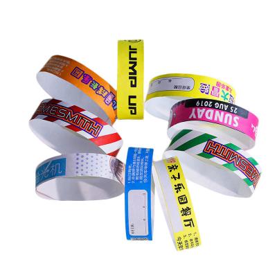 China Men And Women Bundle Tyvek Wristband For Events for sale