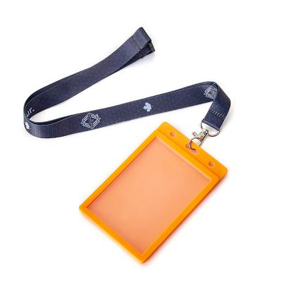 China Plastic Retractable Desktop Yo-Yo ID Badge Holder with Colorful Soft Pouch for sale