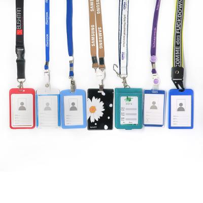 China Durable Factory Artwork Custom Canvas Lanyard With Lanyard For Key Chain Custom for sale