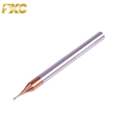 China Good Price Micro Carbide Alloy Cobalt Tungsten Long Metal Work Tool Neck Milling Cutter Cutter With Different Coating for sale