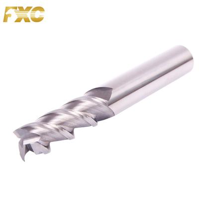 China Hot Sale Factory Metal Work Tool 3 Flutes Thread U-flute Thread Direct Aluminum Milling Cutter for sale