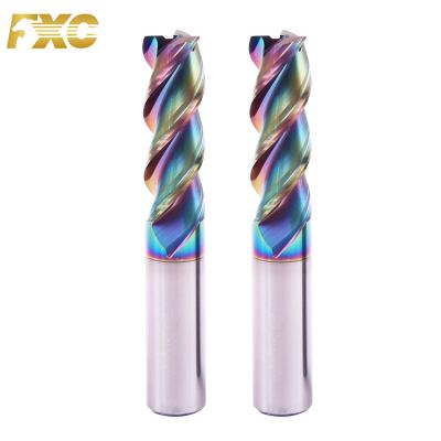 China Professional Metal Work Tool Manufacturing Tungsten End Mills Solid Carbide Aluminum Cutting Machines With 3 Flutes for sale