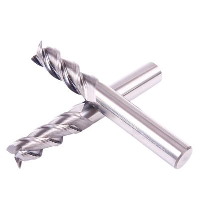 China High Quality Metal Work Tool 3 Flute End Mill Carbide End Mill HRC55 For Aluminum 3 Flute for sale