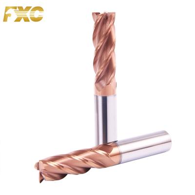 China High Quality Factory Directly R Metal Work Tool Endmill Fresas Angle Bullnose Milling Cutter For Cutting Iron Material for sale