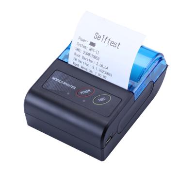 China Uyin 2021 black and white Zhejiang customized sticker rollo photo dymo 58mm Mini Blue-tooth portable handheld Thermal Receipt Printer For sales for sale