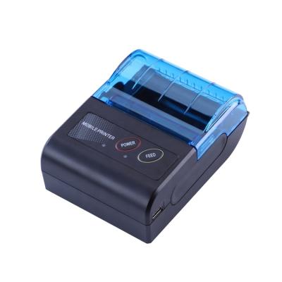 China Original Hot Selling Black And White Portable Handheld Barcode Uyin Amazon Cloud POS 58mm Wireless Blue Tooth Mini Thermal Receipt Printer for sale