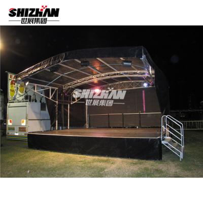 China Concert DJ lighting truss towers over aluminum roof truss for sale