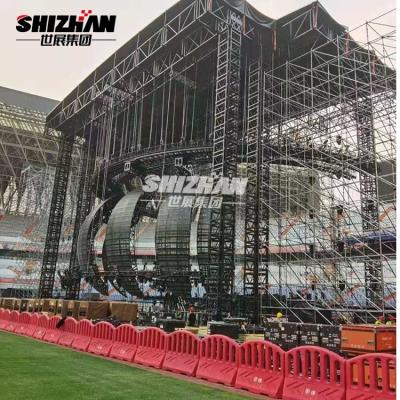 China Concert Aluminum Easy Assemble Concert Event Canopy Truss for sale