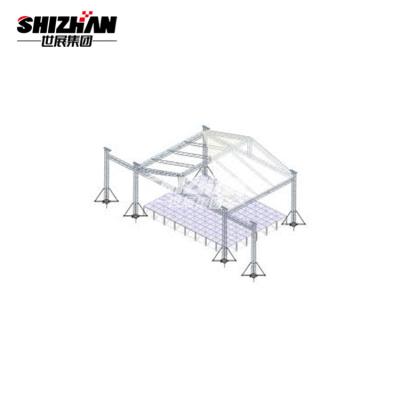 China Concert Lighting Roof Truss Display Concert Stage for sale