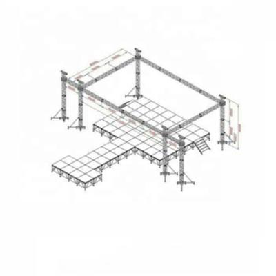 China Aluminum Concert Truss Booth Display Stage for sale