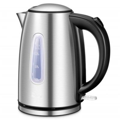 China 360 Degree Low Electric Kettle Thermal Switch Tea Kettle Jacket Rotation Portable Mini Kettle for sale