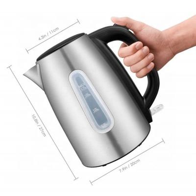 China 360 Stainless Steel Base 304 Degree Mini Rotating Electric Kettle Electric Portable Cordless Kettle for sale