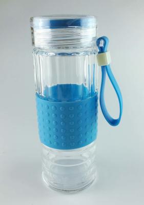 China Fashionable Insulated Glass Water Bottle Easy Clean For Outdoor LW-S45 for sale