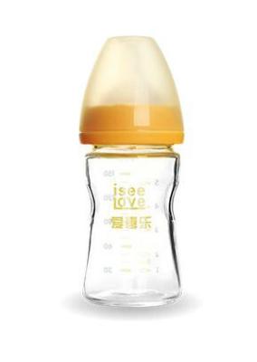 China Anti-Baby Explossion trinkende Sipper-Wasser-Flasche, Glassaugflaschen für Babys zu verkaufen