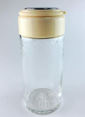 China Botella de agua de cristal de la tapa beige de los PP con el filtro, botella de cristal 300ml de borosilicate en venta