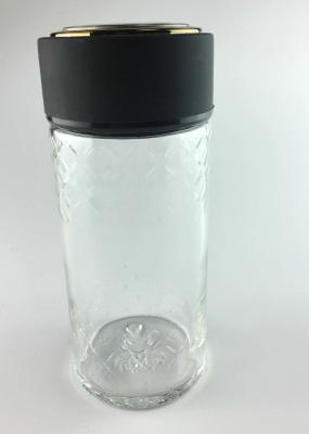 China Customized portable Non Breakable Glass Water Bottle Healthy Drink Multi Colors for sale