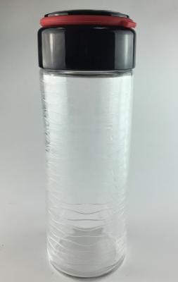 China Dauerhafter Portable, der moderne Wasser-Flaschen, leichte Glassport-Wasser-Flasche trinkt zu verkaufen