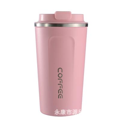 China Creative Outdoor Leisure Car Factory Supply Vacuum Mug 304 Stainless Steel Coffee Cup Viable Direct Vacuum Cup Office for sale